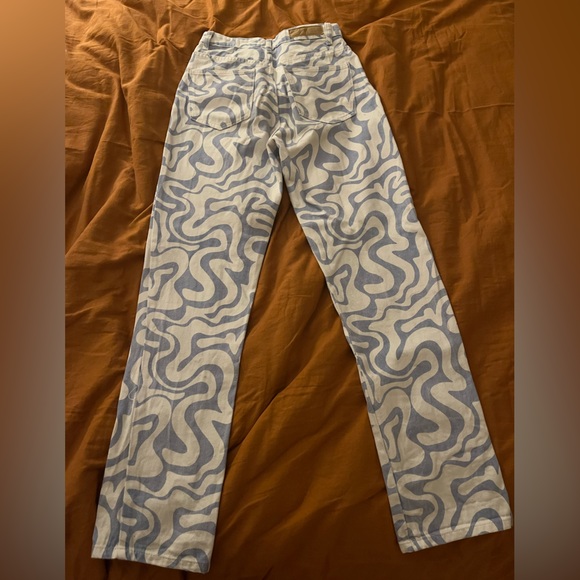 Cotton On blue swirl jeans - Picture 1 of 5